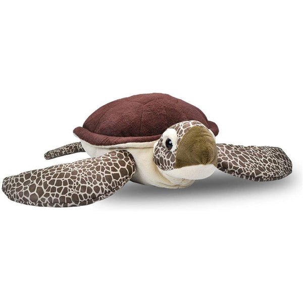WILD REPUBLIC- CUDDLEKINS JUMBO GREEN SEA TURTLE