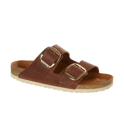 Birkenstock Arizona Big Buckle Cognac Oiled Leather- Narrow