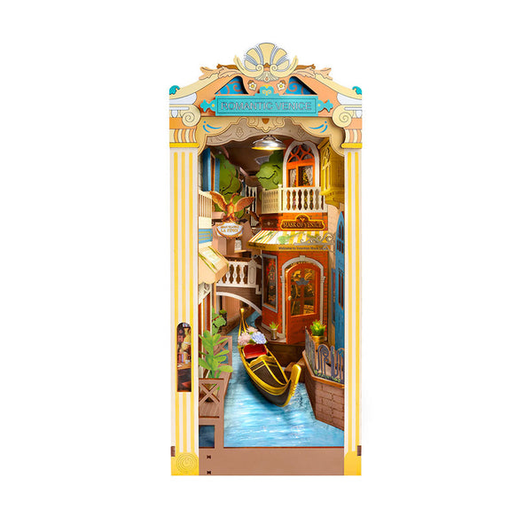 ROBOTIME ROLIFE DIY BOOK NOOK ROMANTIC VENICE