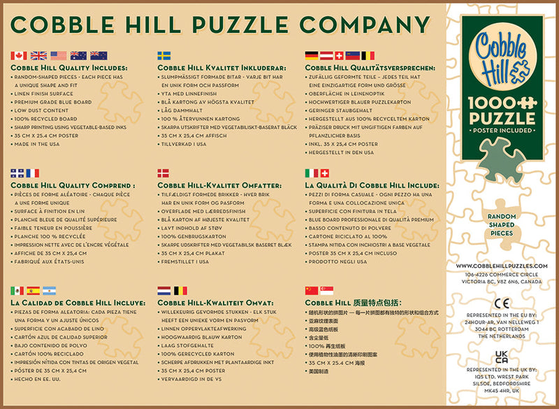 COBBLE HILL- NATURE JOURNAL SPRING 1000PC