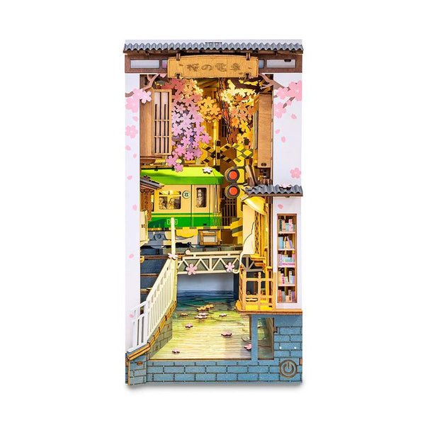 ROBOTIME ROLIFE DIY BOOK NOOK SAKURA DENSYA