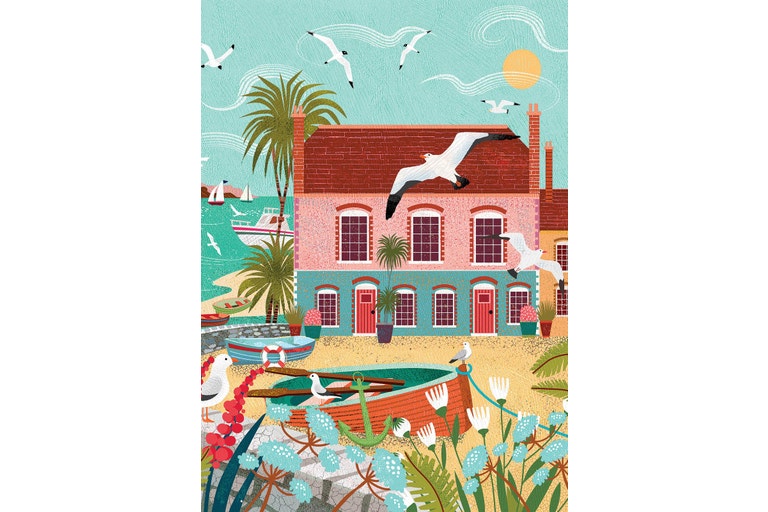 HOLDSON - WHILE THE SUN SHINES - BOAT HARBOUR 1000PC