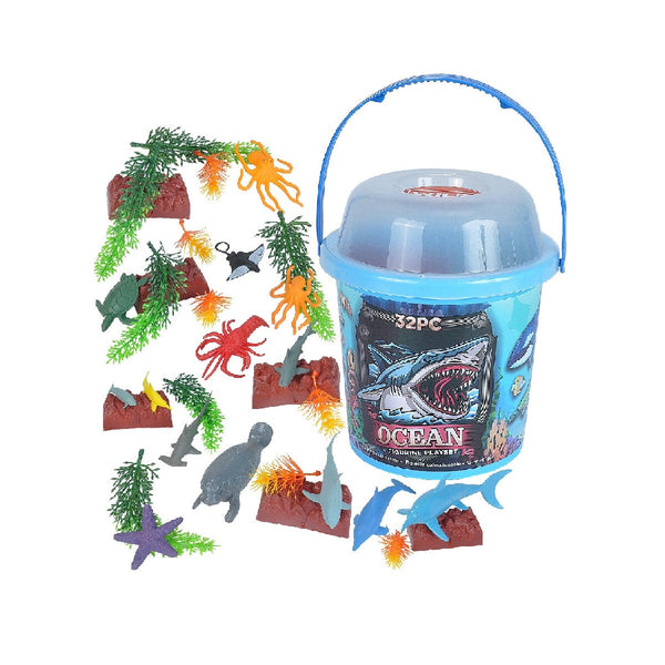 WILD REPUBLIC ADVENTURE BUCKET SET- OCEAN