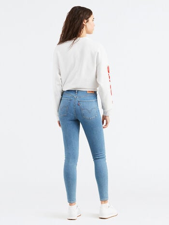 Levi's Womens Mile High Super Skinny Jeans - Math Club