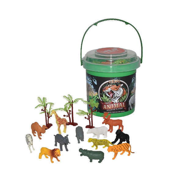 WILD REPUBLIC- ANIMAL MINI BUCKET SET