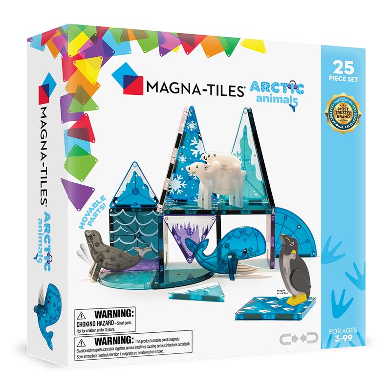 MAGNA-TILES ARCTIC ANIMALS- 25 PIECE SET