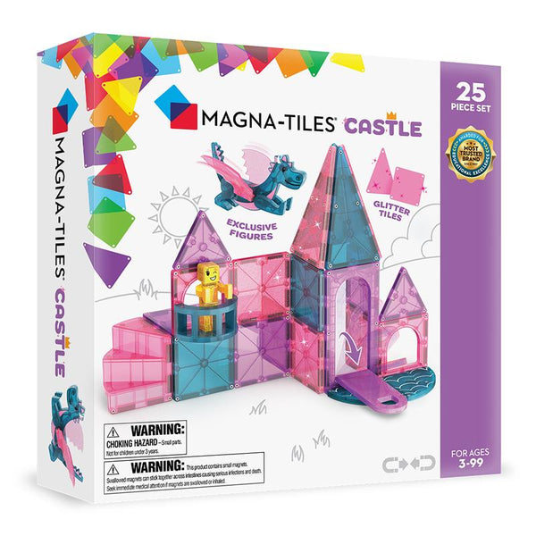 MAGNA-TILES CASTLE- 25 PIECE SET