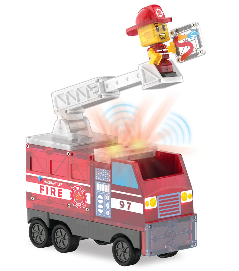 MAGNA-TILES FIRE STATION 50 PIECE