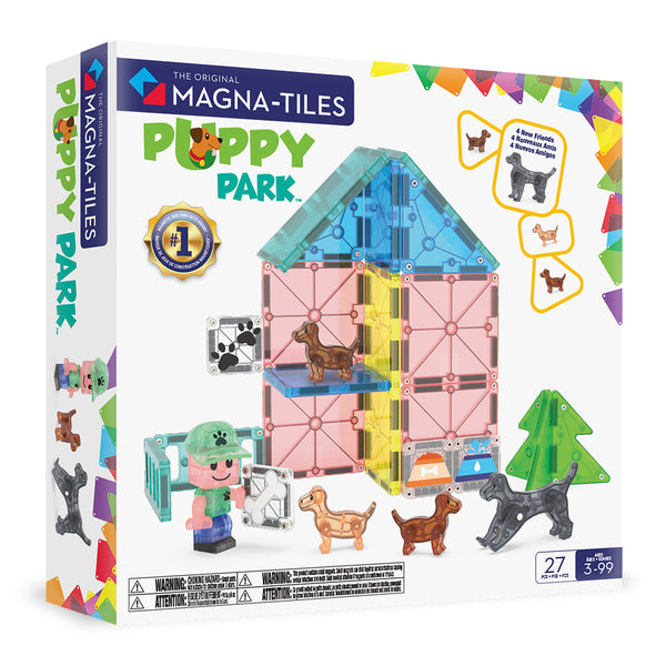 MAGNA-TILES PUPPY PARK- 27 PIECE