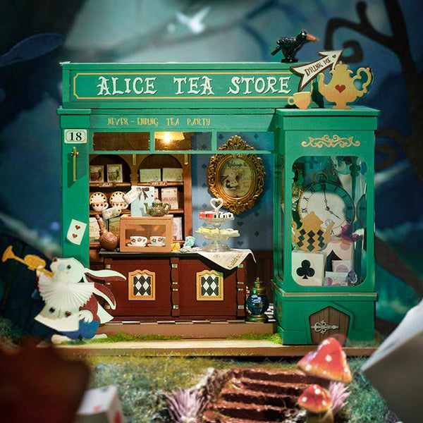 ROBOTIME ROLIFE DIY MINI HOUSE ALICE TEA STORE