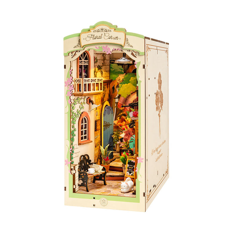 ROBOTIME ROLIFE DIY BOOK NOOK FLORAL CORNER