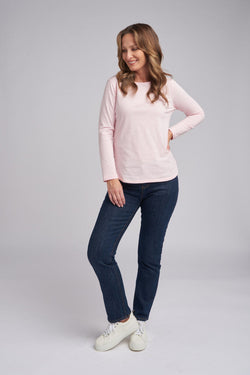 Goondiwindi Cotton Crew Neck Long Sleeve Tee - 4 Colours