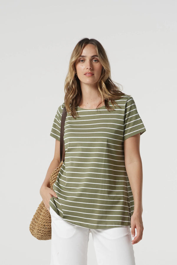 Goondiwindi Cotton Meadow Cotton A-Line Tee - 2 Colours