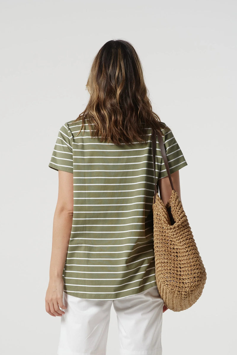 Goondiwindi Cotton Meadow Cotton A-Line Tee - 2 Colours