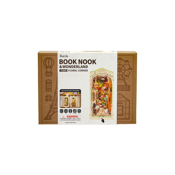 ROBOTIME ROLIFE DIY BOOK NOOK FLORAL CORNER
