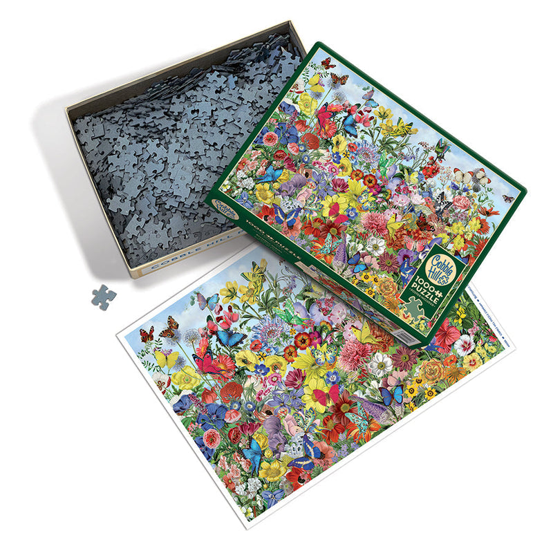 COBBLE HILL- BUTTERFLY GARDEN 1000PC