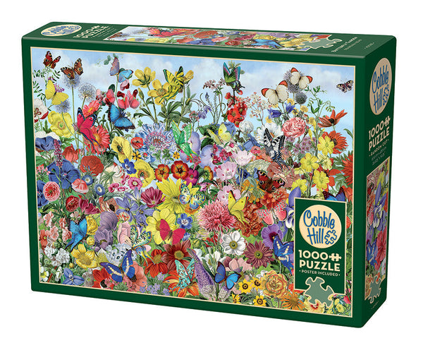 COBBLE HILL- BUTTERFLY GARDEN 1000PC