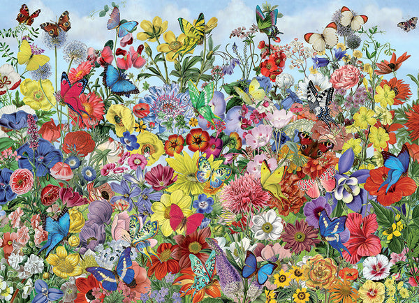 COBBLE HILL- BUTTERFLY GARDEN 1000PC