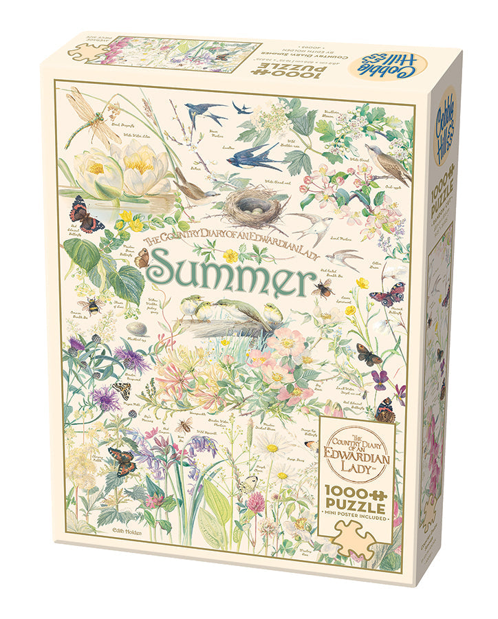 COBBLE HILL- COUNTRY DIARY SUMMER 1000PC