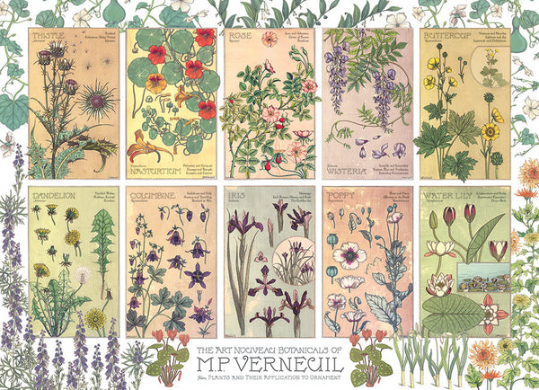 COBBLE HILL- BOTANICALS BY VERNEUIL 1000PC