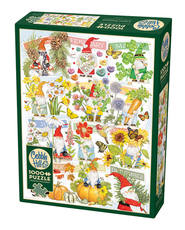 COBBLE HILL- A HAPPY GNOME LIFE 1000PC