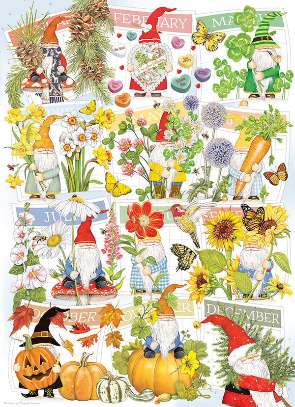 COBBLE HILL- A HAPPY GNOME LIFE 1000PC
