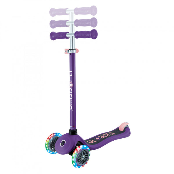GLOBBER PRIMO SCOOTER LIGHTS- PURPLE/ PINK