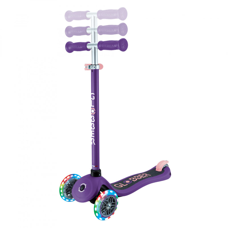 GLOBBER PRIMO SCOOTER LIGHTS- PURPLE/ PINK