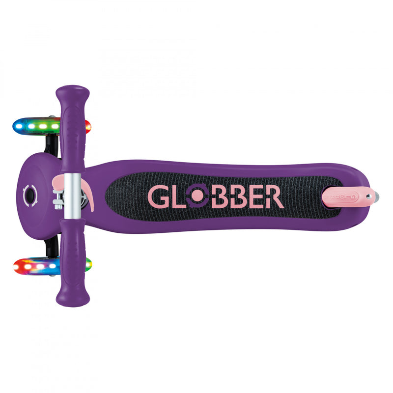 GLOBBER PRIMO SCOOTER LIGHTS- PURPLE/ PINK