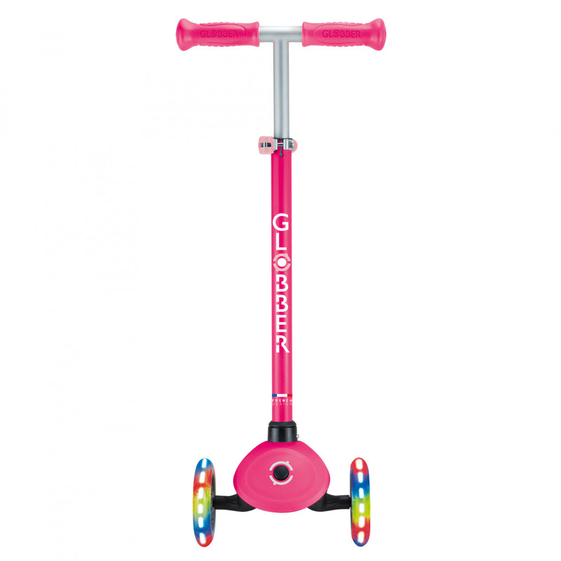 GLOBBER PRIMO LIGHTS SCOOTER - FUCHSIA