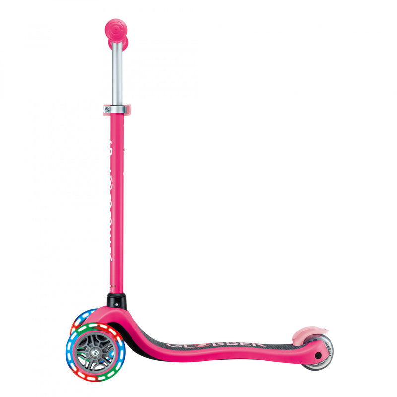 GLOBBER PRIMO LIGHTS SCOOTER - FUCHSIA