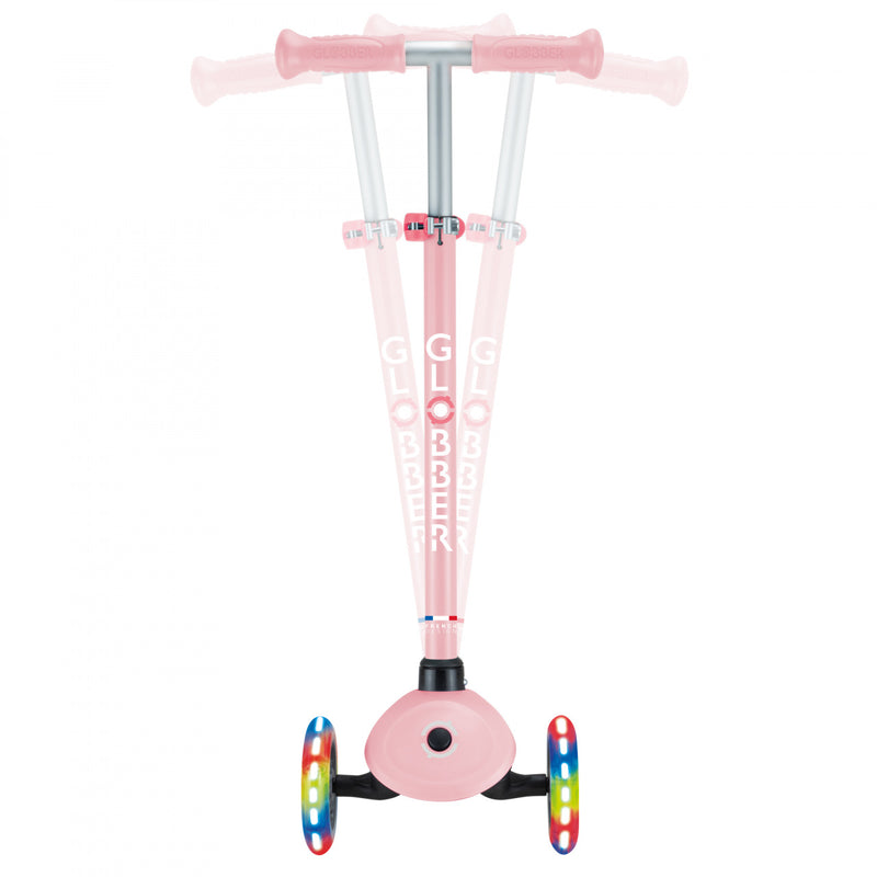 GLOBBER PRIMO SCOOTER LIGHTS- PASTLE PINK