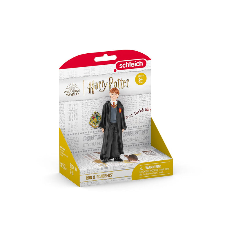 SCHLEICH HARRY POTTER RON WEASLEY & SCABBERS