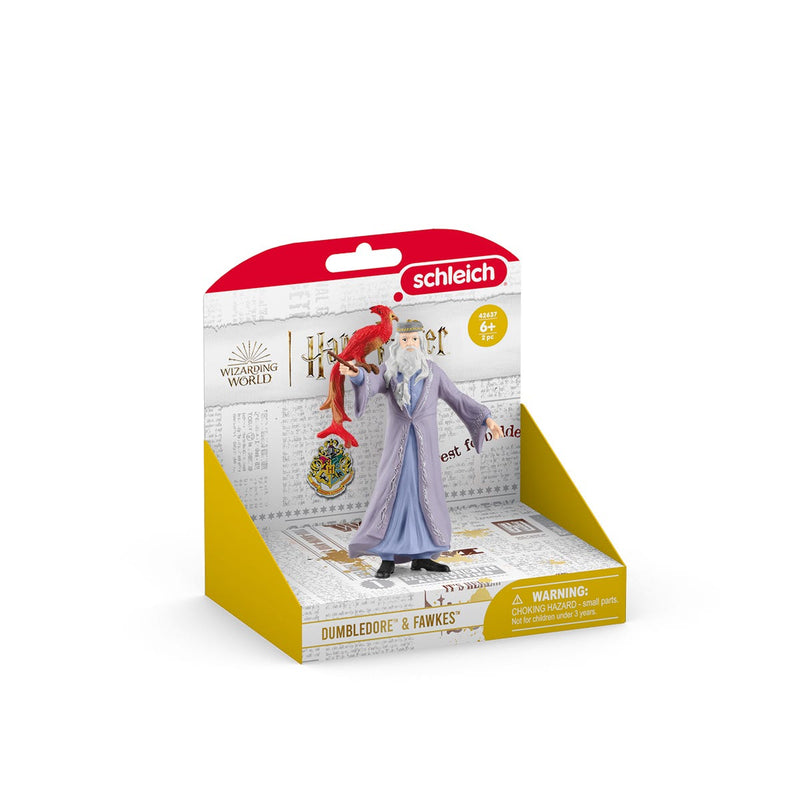 SCHLEICH HARRY POTTER DUMBLEDORE & FAWKES