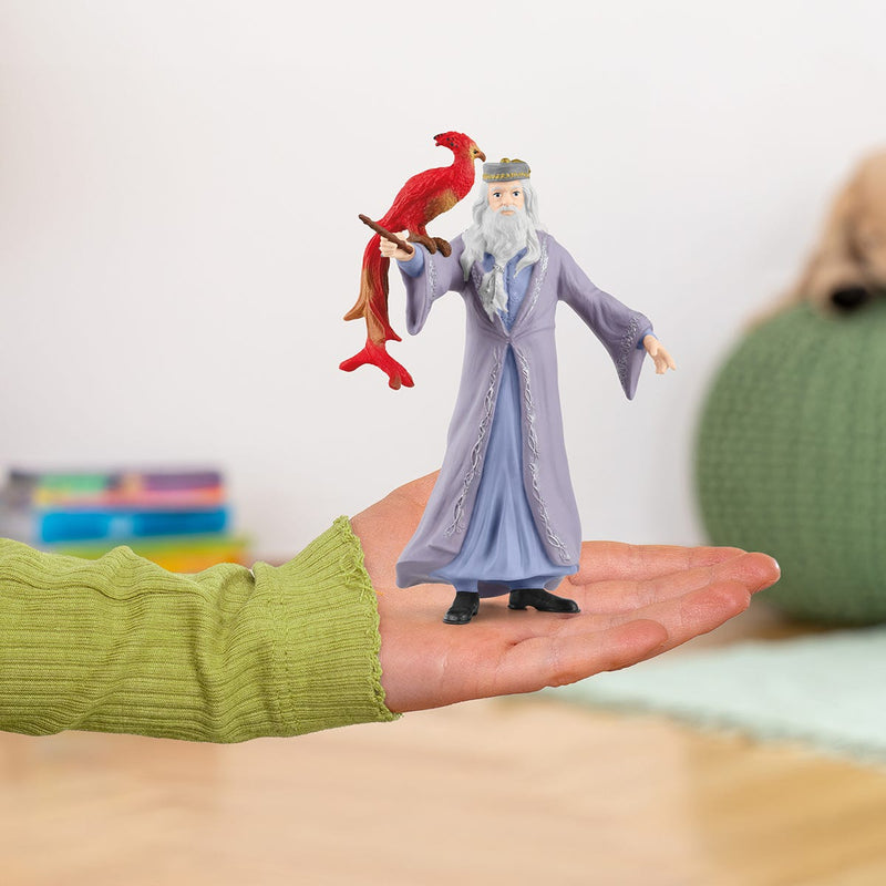 SCHLEICH HARRY POTTER DUMBLEDORE & FAWKES