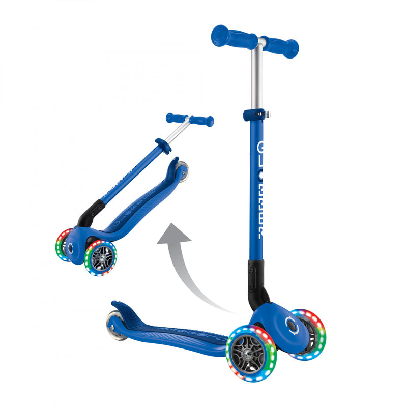 GLOBBER PRIMO FOLDABLE SCOOTER- NAVY BLUE