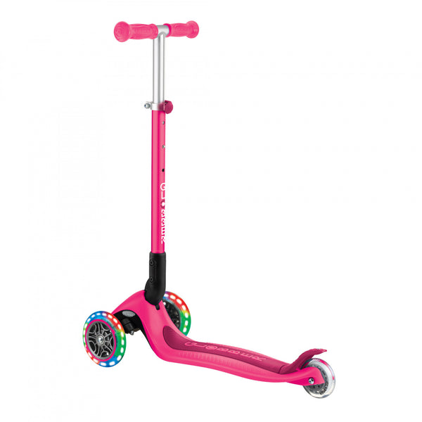 GLOBBER PRIMO FOLDABLE  SCOOTER- FUCHSIA/ DARK PINK