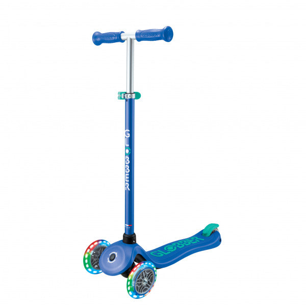 GLOBBER PRIMO PLUS SCOOTER- BLUE/ GREEN