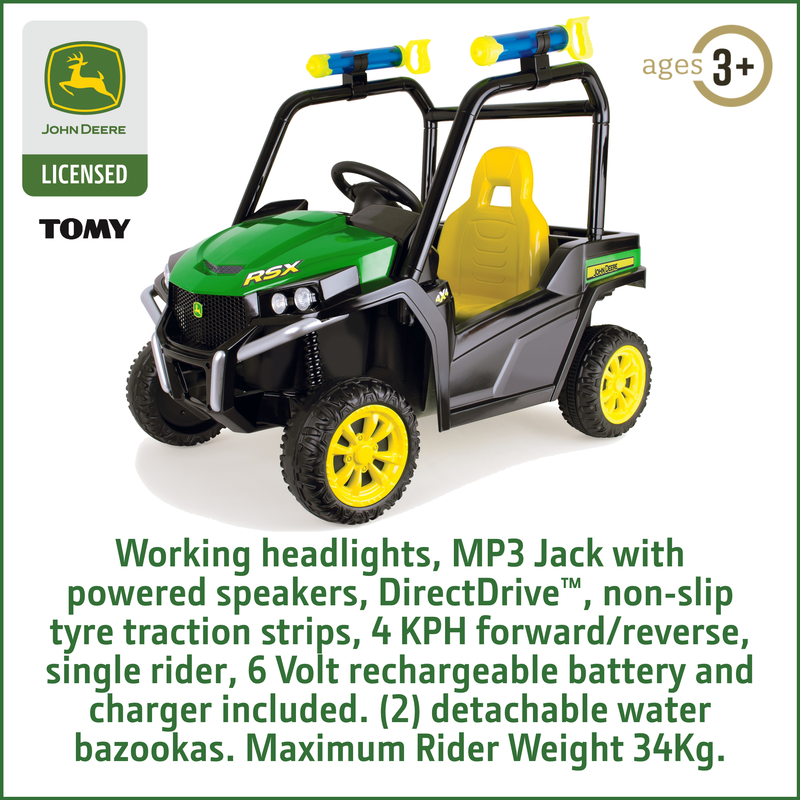 JOHN DEERE 6V BATTERY OPERATED GATOR