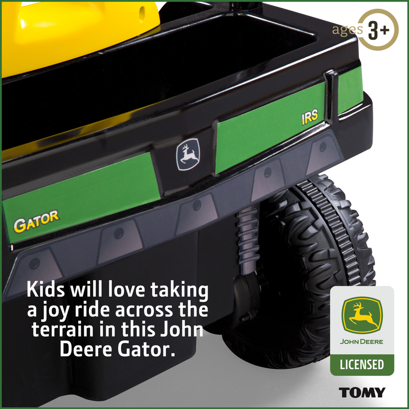 JOHN DEERE 6V BATTERY OPERATED GATOR