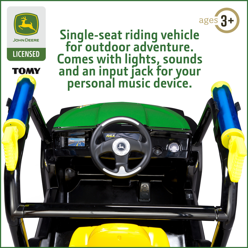 JOHN DEERE 6V BATTERY OPERATED GATOR