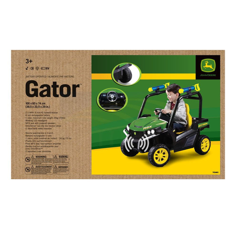 JOHN DEERE 6V BATTERY OPERATED GATOR