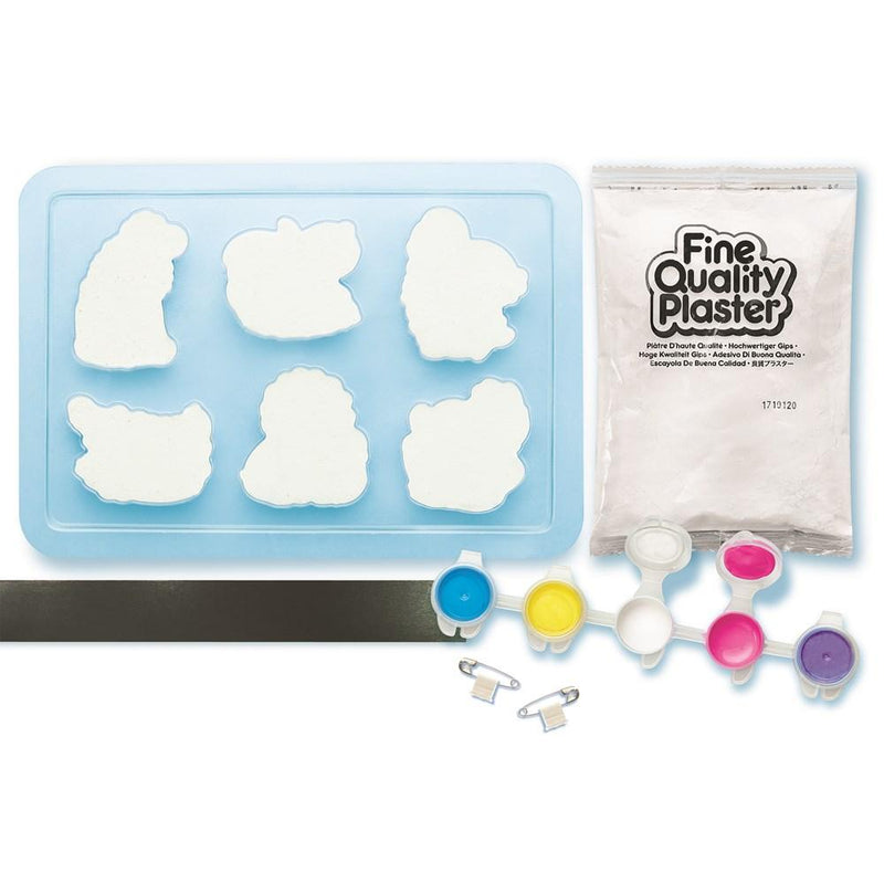 4M MOULD & PAINT-ZOO ANIMALS