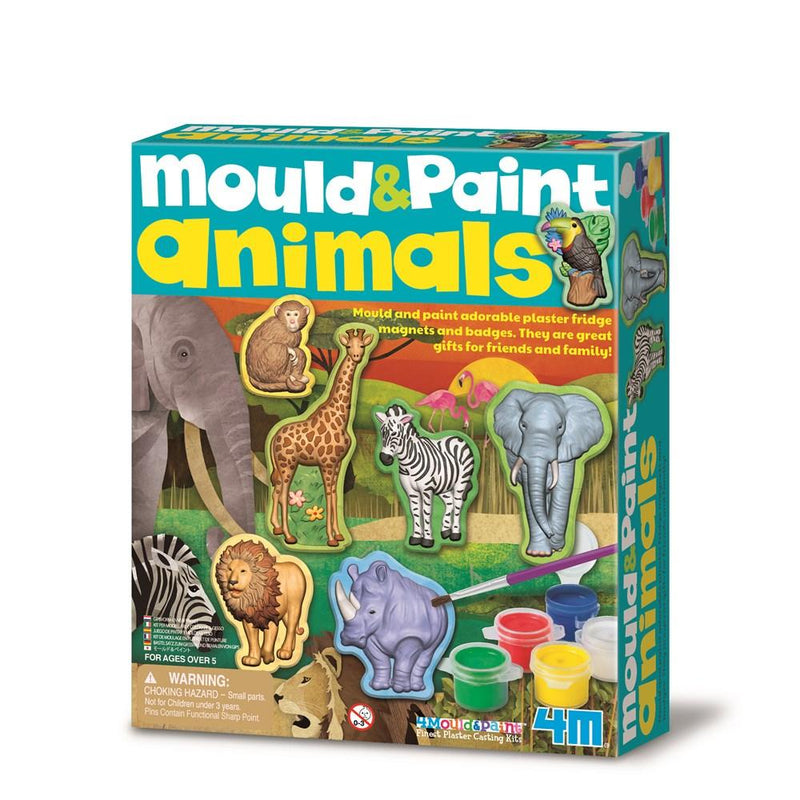 4M MOULD & PAINT- WILDLIFE ANIMALS
