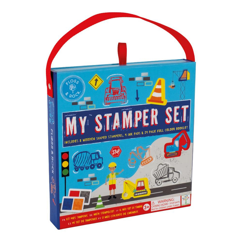 FLOSS AND ROCK MY STAMPER SET-CONSTRUCTION