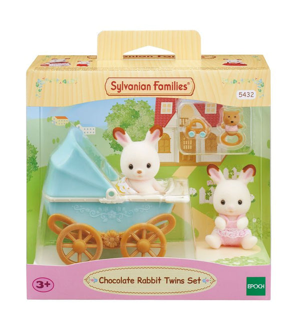 SYLVANIAN FAMILIES- CHOCOLATE RABBIT TWIN SET