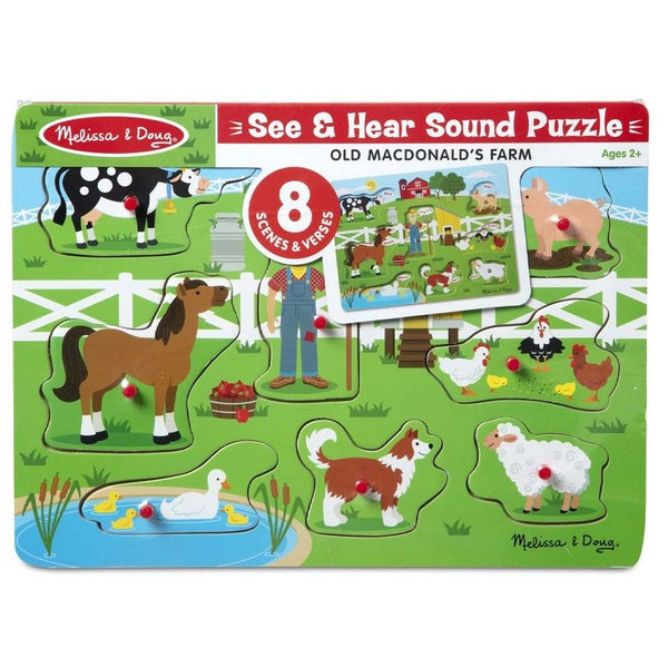 MELISSA AND DOUG OLD MCDONALD'S FARM SONG PUZZLE