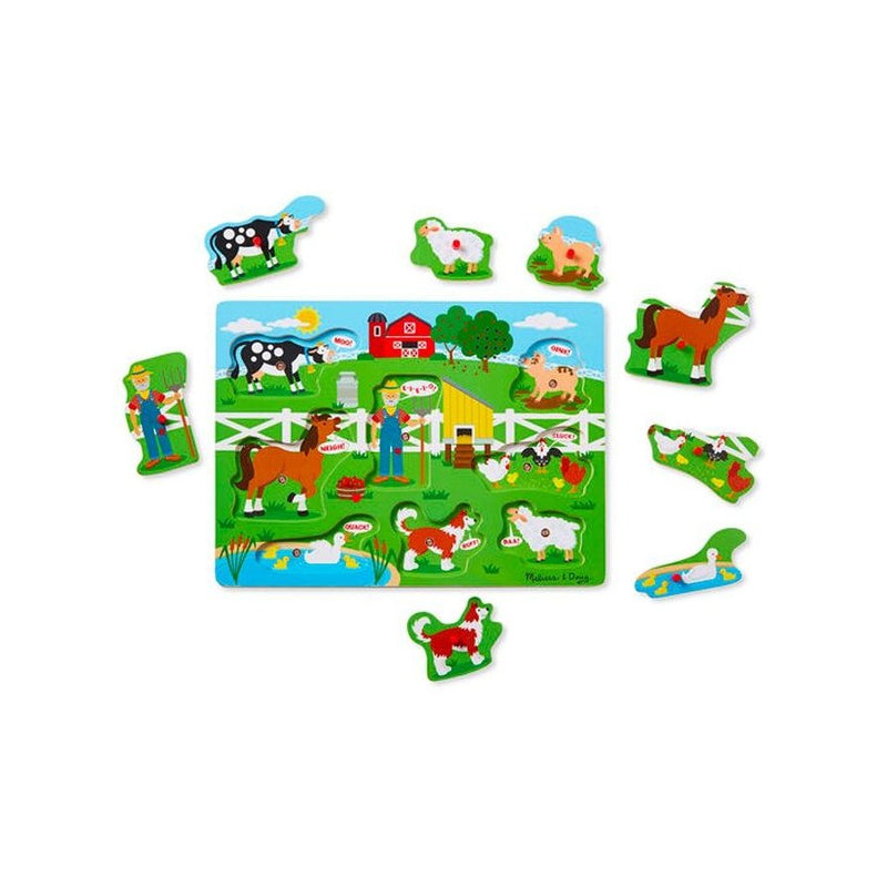 MELISSA AND DOUG OLD MCDONALD'S FARM SONG PUZZLE