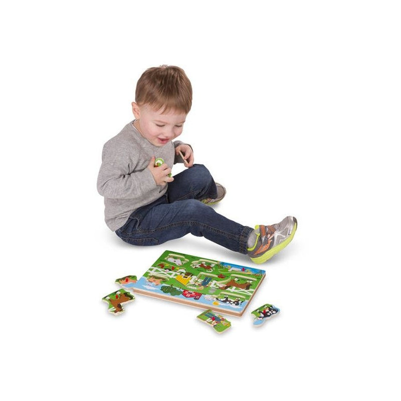 MELISSA AND DOUG OLD MCDONALD'S FARM SONG PUZZLE