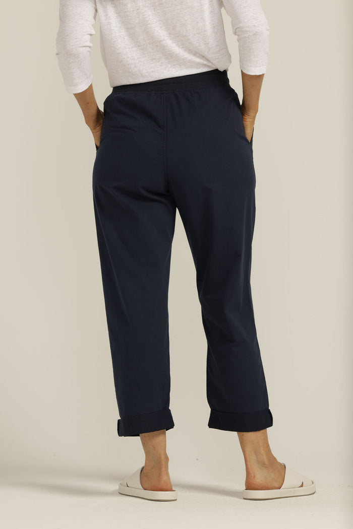 Goondiwindi Cotton Relaxed Rib Knit Waistband Pant - 2 Colours